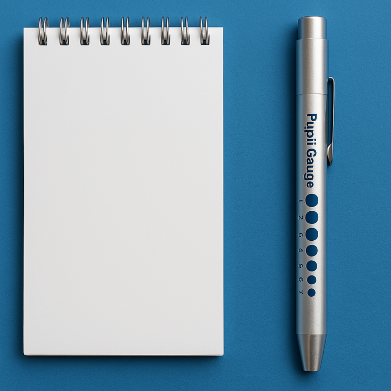 Pupillenleuchte im Einsatz – zur Pupillenkontrolle und Mundinspektion bei Pflege und Rettungsdienst